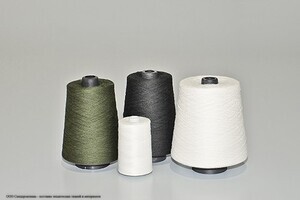 Нитки из штапельных полиэфирных волокон ЛШ 						 - ООО Спецпромткань - поставка технических тканей и материалов
